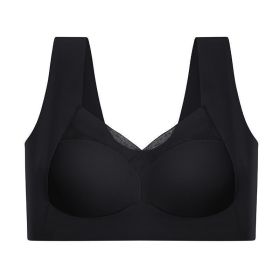 Posture Correcting Bra for Seniors, Anti Sagging Bras (Color: Black, size: XL)