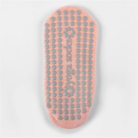 Yoga Grip Bottom Socks, Breathable Comfortable Toe Split Pilates Socks With Non-Slip Cushion (Color: ORANGE)