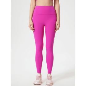 JupiterGear Wide Waistband Leggings (Color: Fuchsia Pink, size: 12)