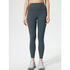 JupiterGear Wide Waistband Leggings (Color: Dark Gray, size: 12)