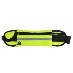 JupiterGear Velocity Water-Resistant Sports Running Belt and Fanny Pack for Outdoor Sports (Color: Yellow)